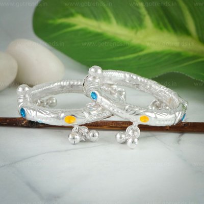 SILVER ANKLET THANDAI GOLUSU www.gotrends.in